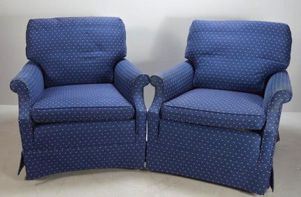 Pair of Club Chairs