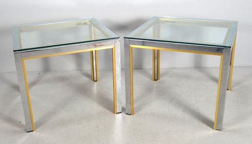Pair of Renato Zevi Side Tables