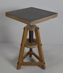 Screw Adjustable Side Table