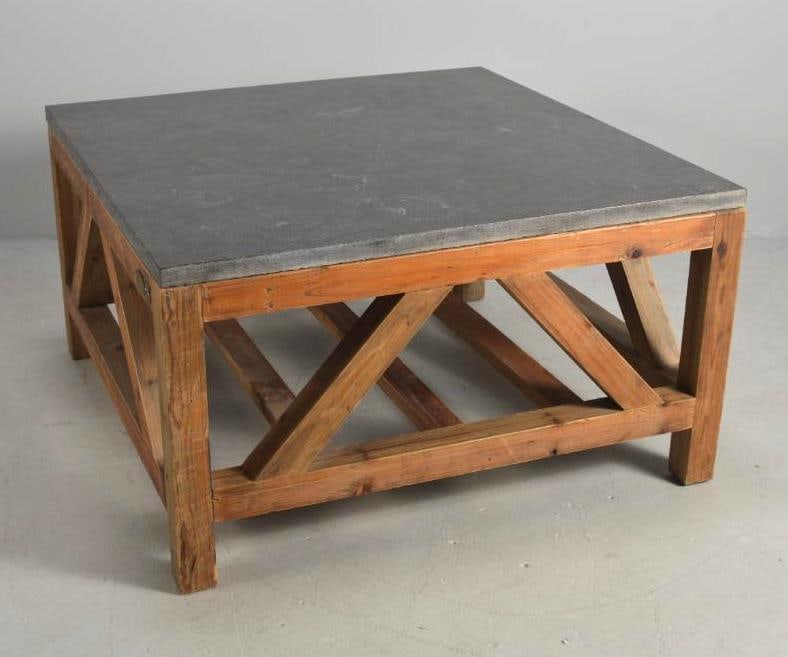 Arhaus Furniture Marble Top Coffee Table (1 of 6)