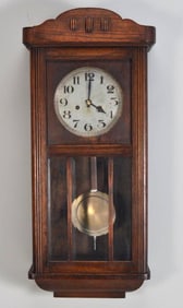 Walnut Wall Clock