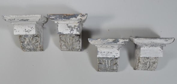 Set of Four (4) Antique Architectural Corbels
