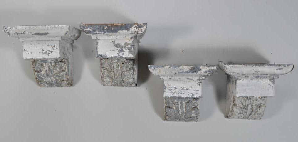 Set of Four (4) Antique Architectural Corbels (1 of 6)