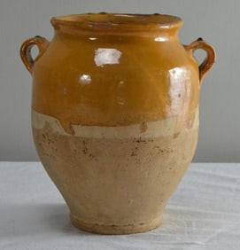 Mustard Glazed Vessel