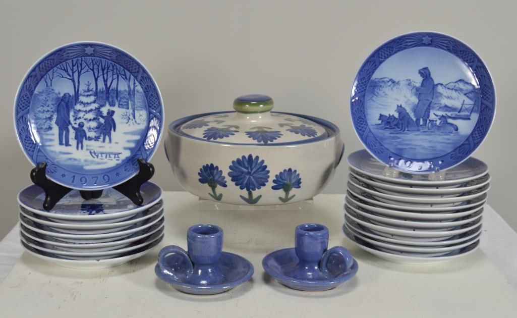 Collection of Blue and White Pottery (1 of 10)