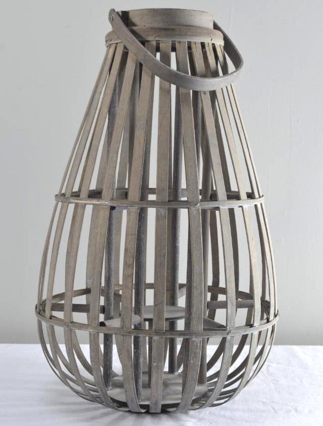 Large Wooden Hanging Lantern (1 of 5)