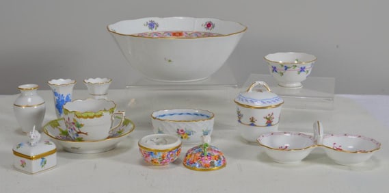 Collection of Herend Service Ware