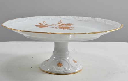 Limoges Footed Cake Plate