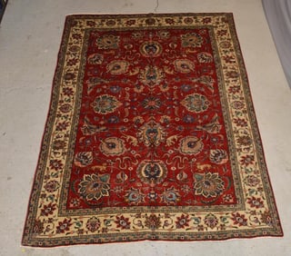 7' 5" x 10' 11" Persian Tabriz  Rug