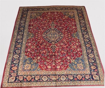 9' 9" x 12' 8" Persian Mashad Rug