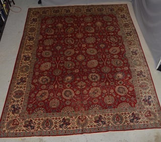 9' 7" x 12' 9" Persian Tabriz Rug