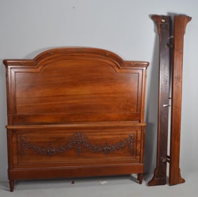 French Empire Style Mahogany Bed
