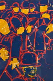 Lester Johnson, (American/CT, 1919 - 2010)