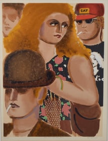 Lester Johnson, (American/CT, 1919 - 2010)