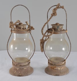 Pair of Vintage Lanterns