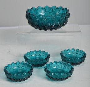Turqouise Glass Fingerbowls