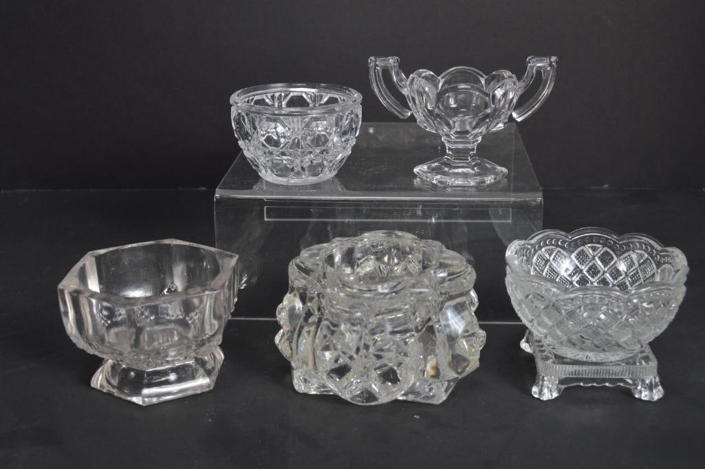 Cut Glass Open Salts (1 of 4)