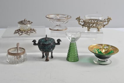 Collection of Salts and Finger Dishes