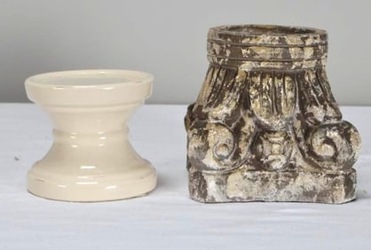 Two Decorative Plinths