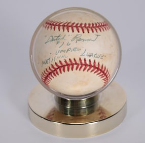 Autographed Dutch Rennert Baseball