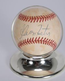 Autographed George Foster Baseball