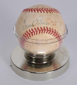 Autographed Frank Robinson Baseball