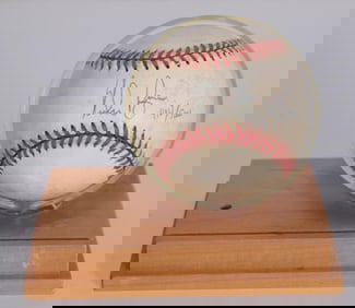 Autographed Nolan Ryan Baseball