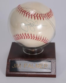 Autographed Jim Palmer Baseball