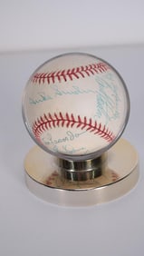 Dodgers Team Signed Baseball