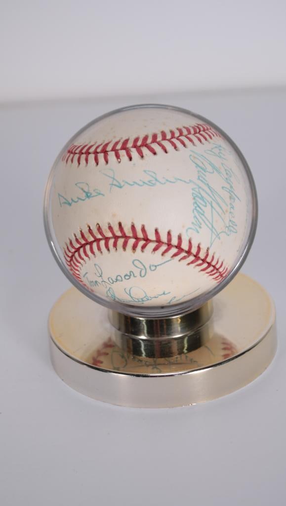 Dodgers Team Signed Baseball (1 of 5)