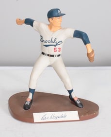 Don Drysdale Salvino Autographed Figurine