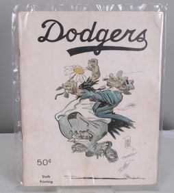 1951 Brooklyn Dodgers Yearbook
