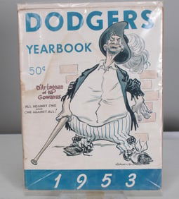 1953 Brooklyn Dodgers Yearbook