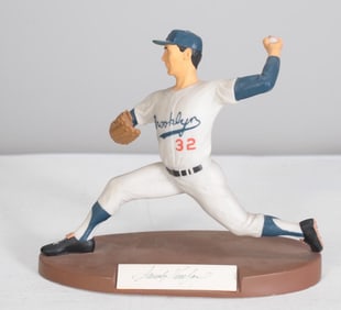 Sandy Koufax Salvino Autographed Figurine
