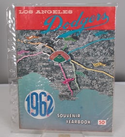 1962 Los Angeles Dodgers Yearbook