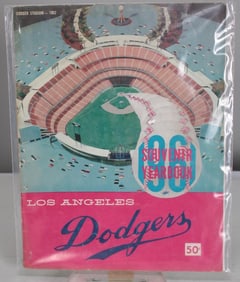 1961 Los Angeles Dodgers Yearbook