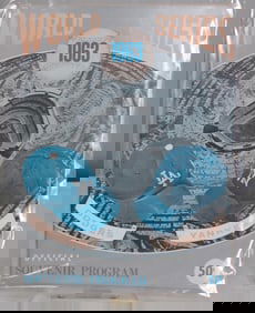 1963 World Series Souvenir Program