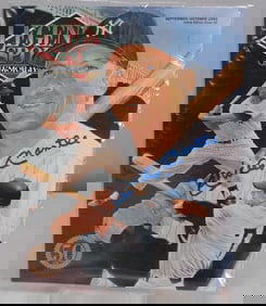 Mickey Mantle Autographed Legends Sports Memorabilia Magazine