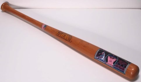Nolan Ryan Signed Cooperstown Bat