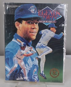 Roberto Alomar Autographed Legends Sports Memorabilia Magazine