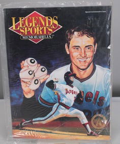 Nolan Ryan Autographed Legends Sports Memorabilia Magazine