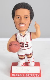 Darryl Griffith Autographed 1980 Champs Bobblehead