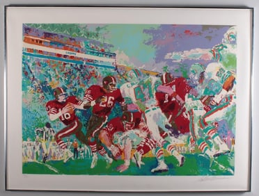 Post Season Football Classic (Super Bowl XIX), by LeRoy Neiman