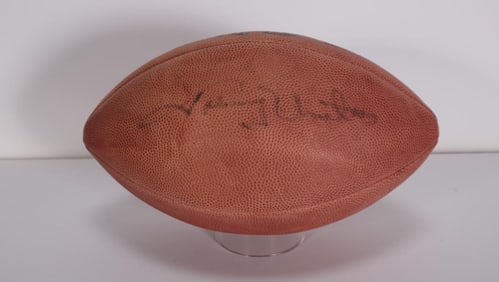 Johnny Unitas Signed Wilson Football