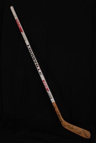 93-94 Rangers Signed Stick