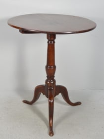 Queen Anne Oak Tea Table