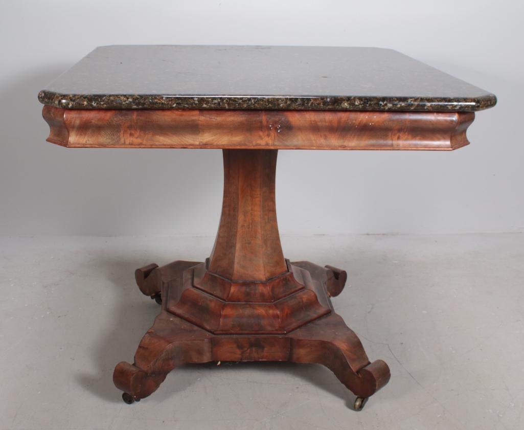 Regency Style Mahogany Hall Table (1 of 8)