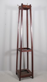 Mission Style Hall Tree