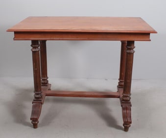 Oak Side Table or Sofa Table