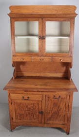 Mission Oak Cupboard